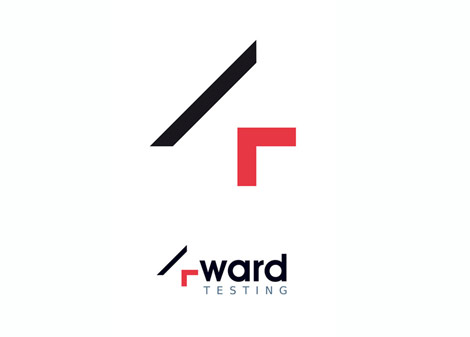 sygnet i logo firmy 4ward Testing