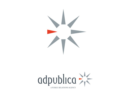 logo i sygnet ADPUBLICA a Public Relations Agency